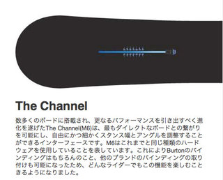 FlowバインディングとBurton Channelボード: アラフォー中級スノー